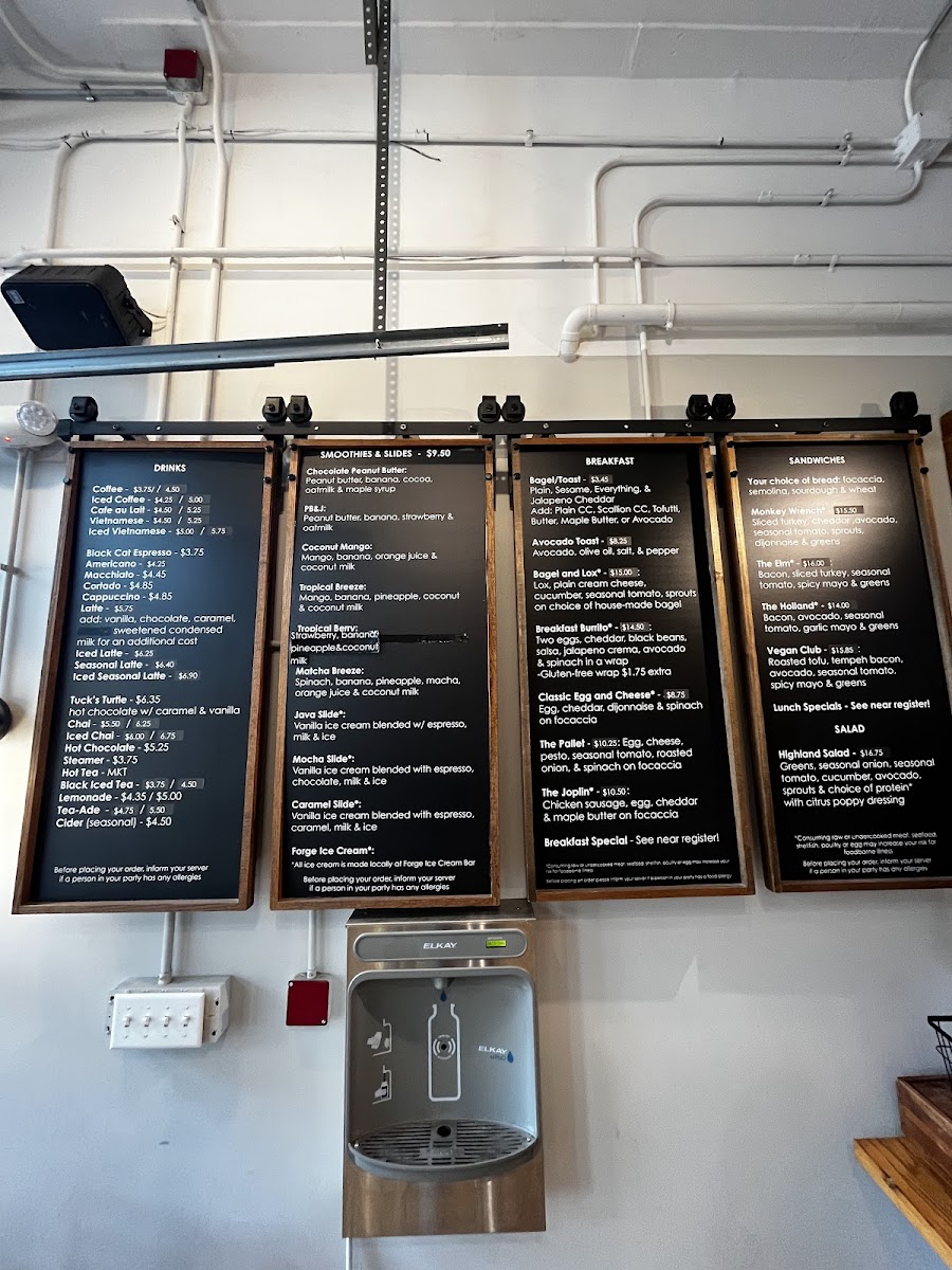 Diesel Cafe Menu - Image 1